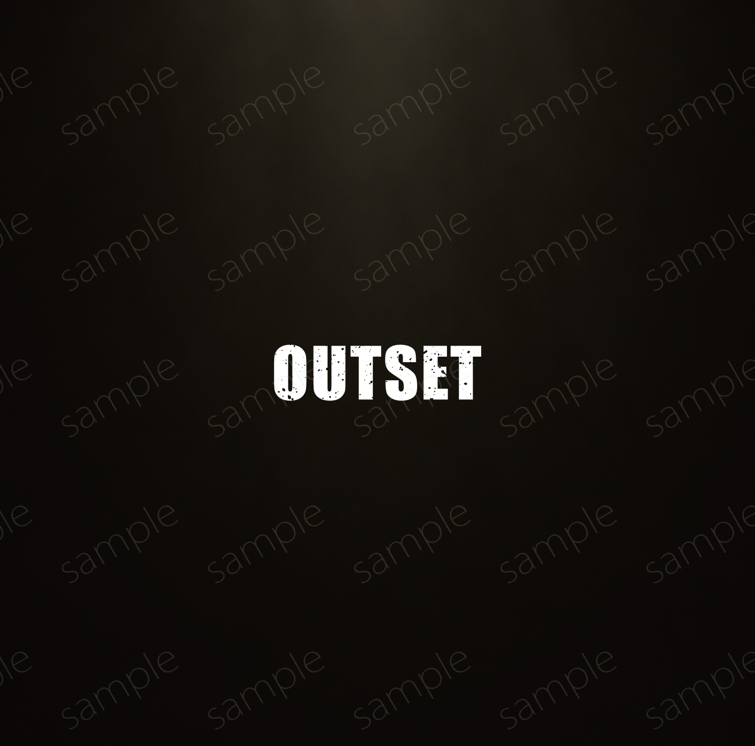 OUTSET 通常盤